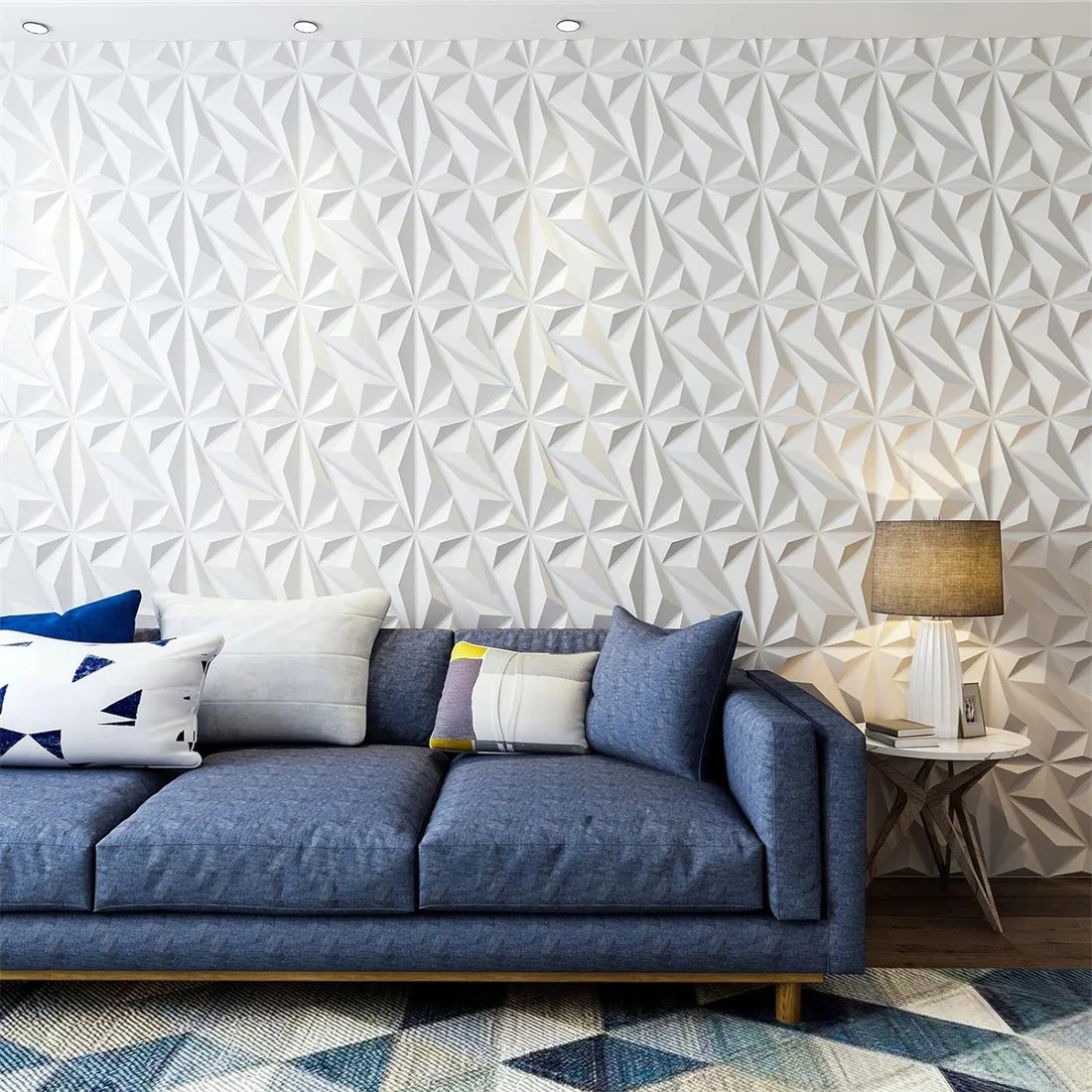 3d Diamond Textured Wall Panels